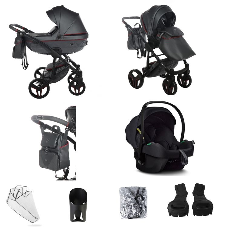 JUNAMA DIAMOND S- CLASS KOLICA ZA BEBE SET 3U1